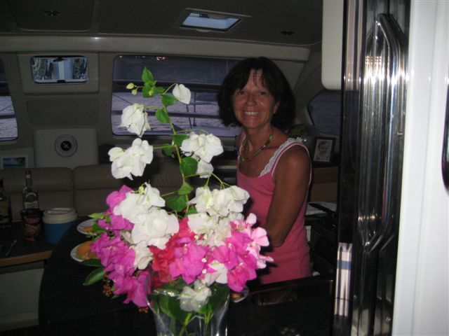 Martine sur Jolly Roger